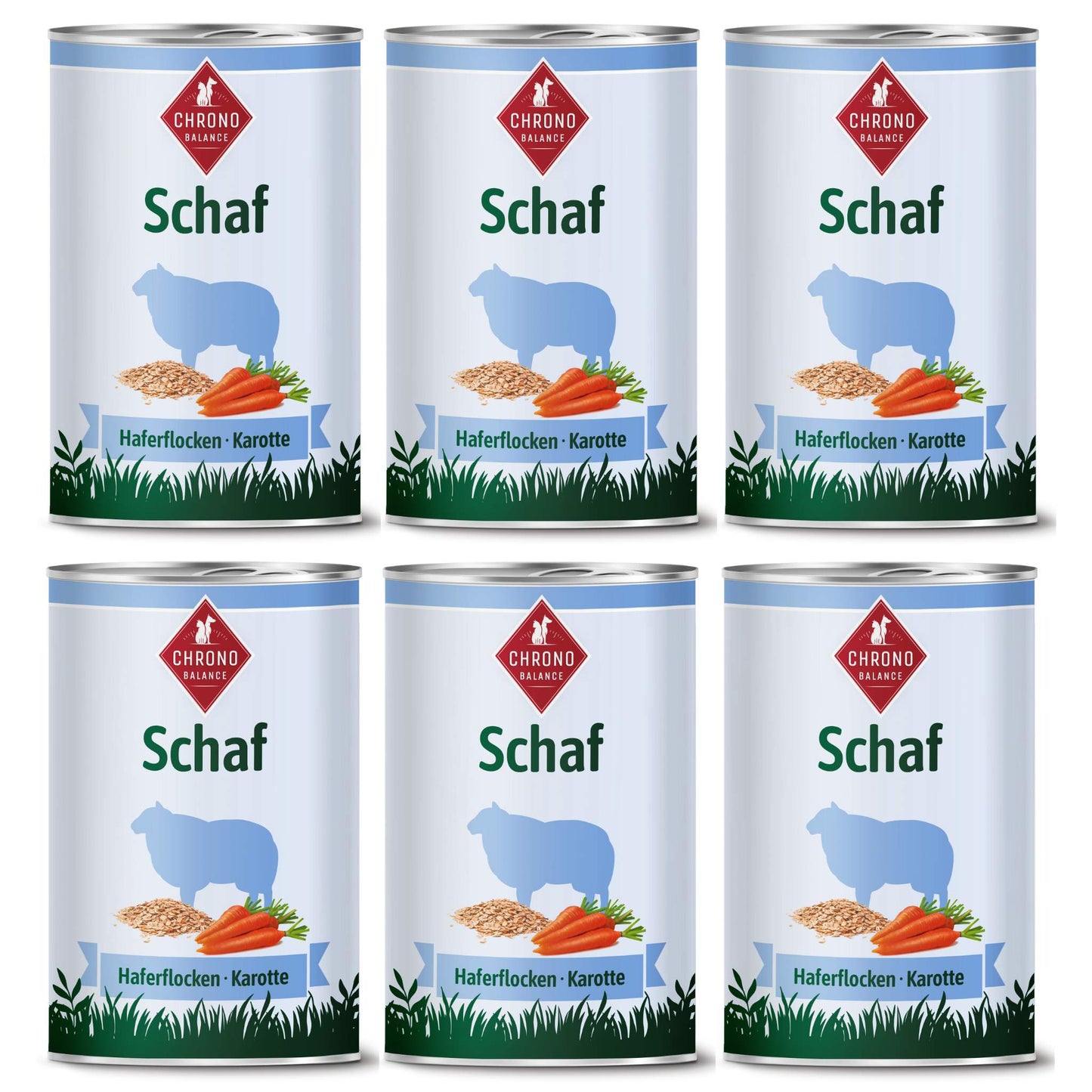 Premium-Nassfutter Schaf für Hunde