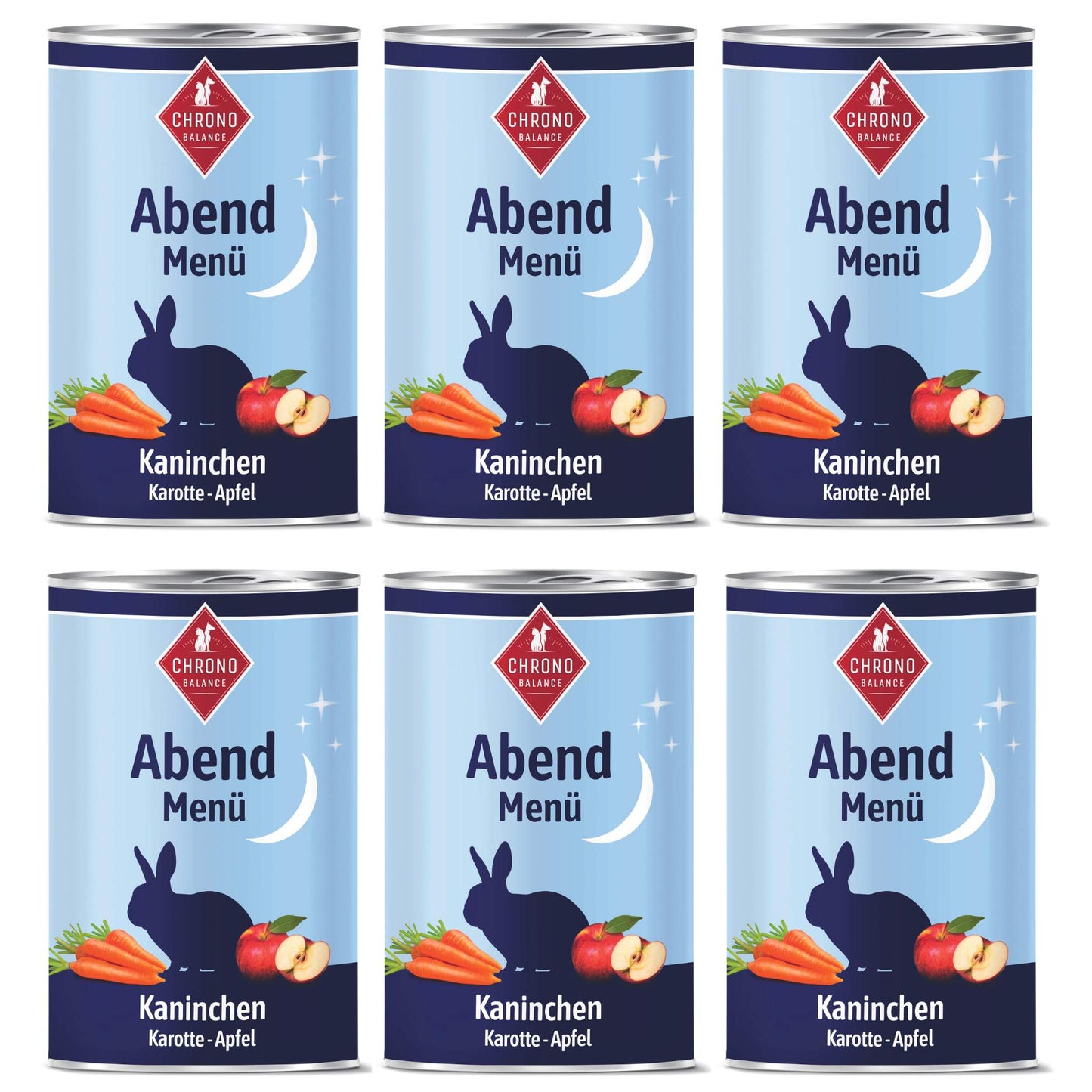 Abend-Menü Kaninchen für Hunde