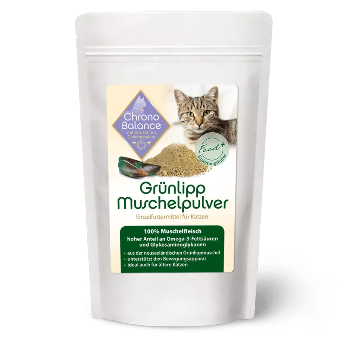 Grünlippmuschelpulver für Katzen