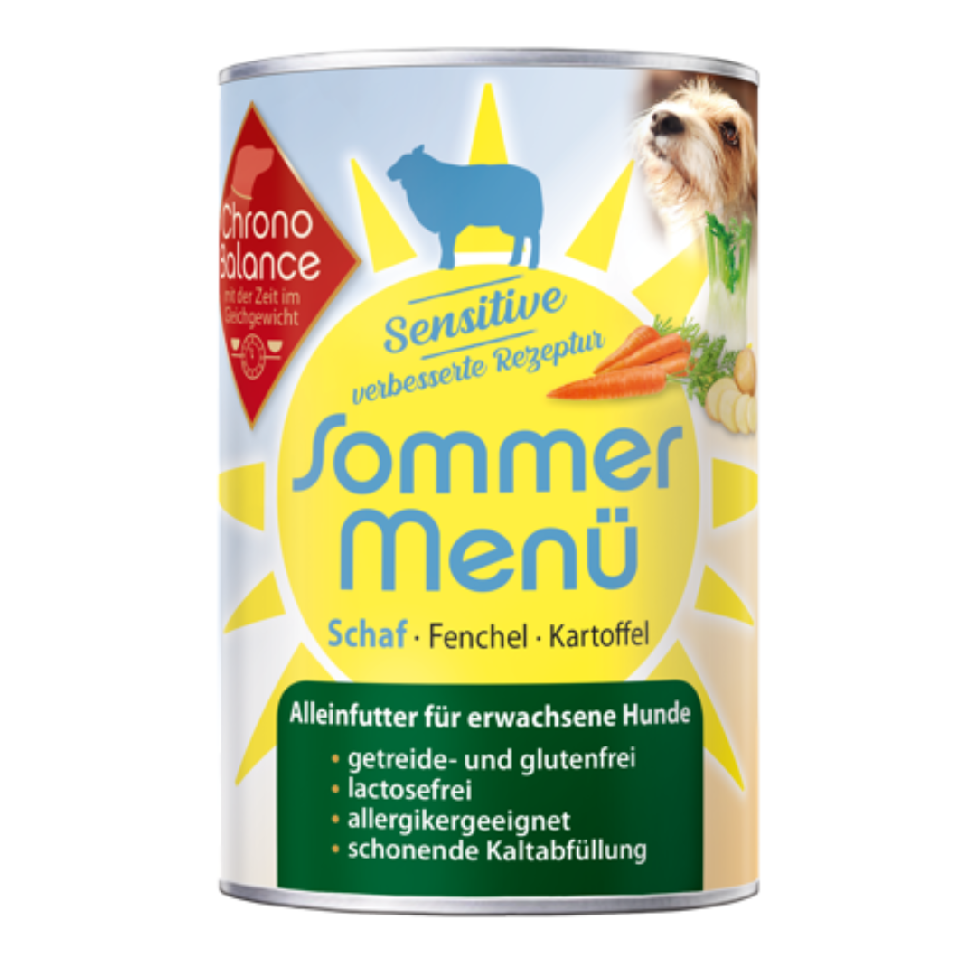 Premium und bio-zertifiziertes Nassfutter für Hunde von ChronoBalance: Hochwertige Zutaten für eine gesunde und ausgewogene Ernährung deines Hundes.