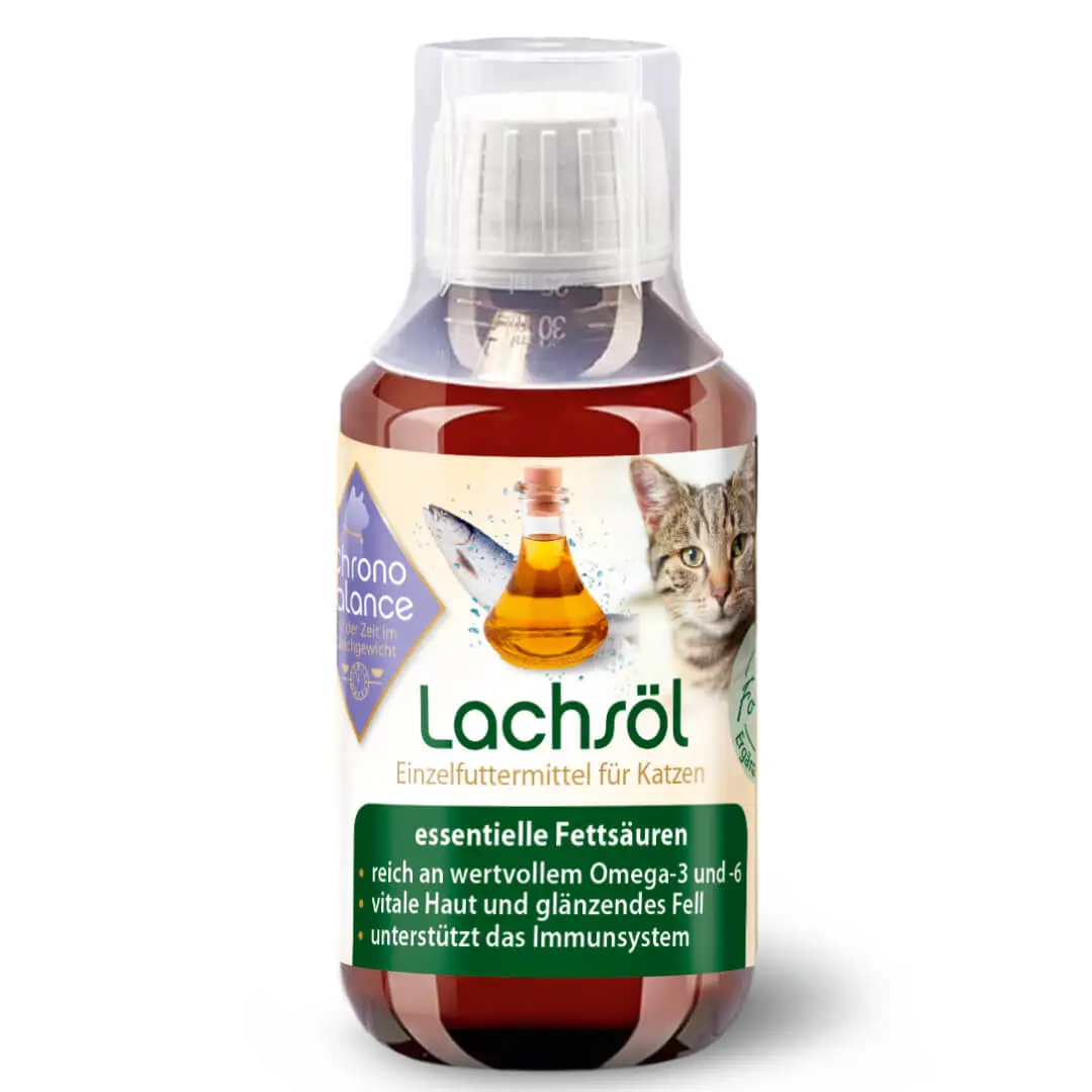 Lachsöl für Katzen