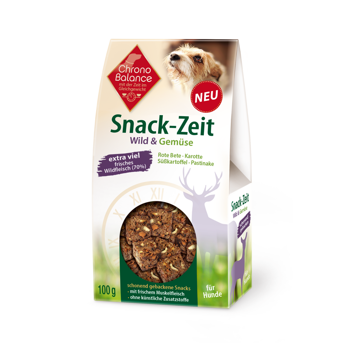 Snack-Zeit Wild & Gemüse