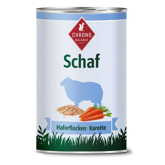 Premium-Nassfutter Schaf für Hunde