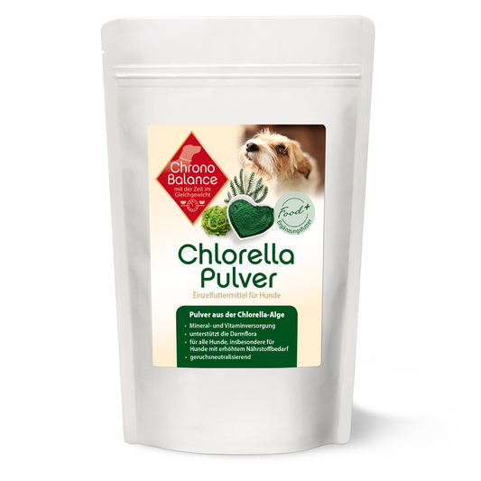 Chlorella-Pulver für Hunde